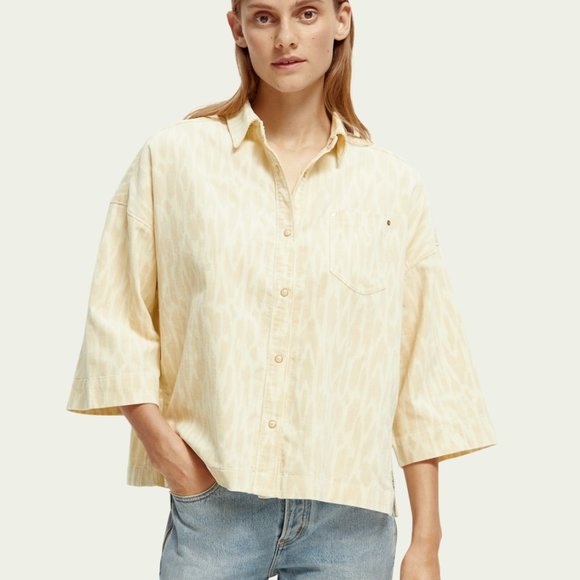 Scotch & Soda Oversized boxy Corduroy Shirt - Picture 2 of 14